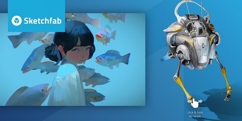7 webs para descargar modelos 3D gratis para Blender 5