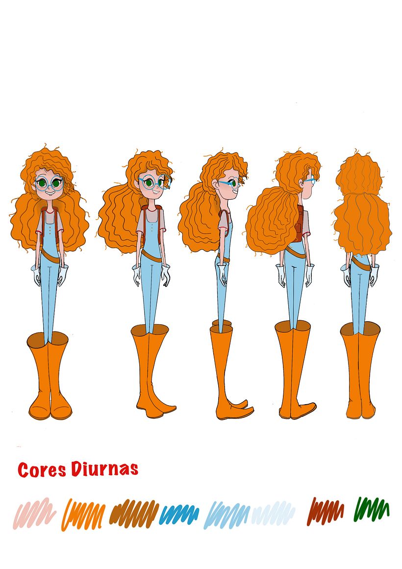 Meu projeto do curso: Design de personagens para animação com Photoshop 6