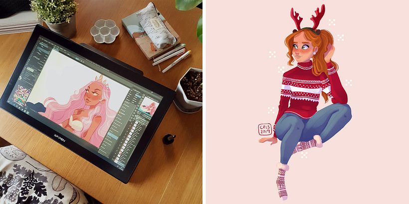 Descarga gratis: set de pinceles Procreate por Cristina Gómez 1