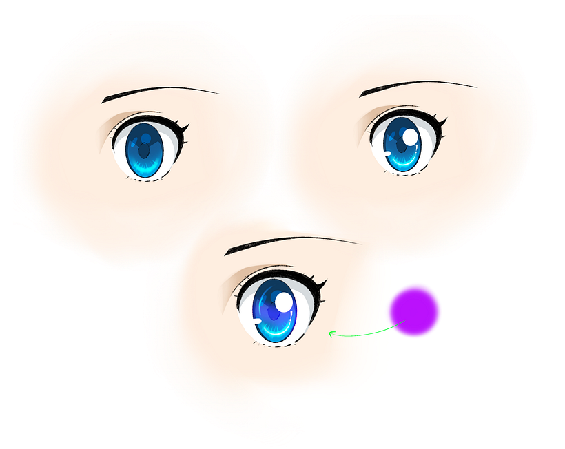 Free Download: How to Color Anime Eyes 7