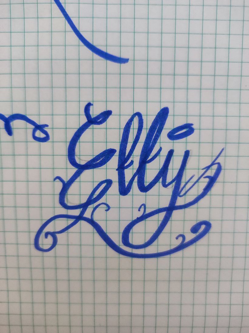 Mi proyecto del curso: Tatuaje a mano alzada de letras cursivas 3