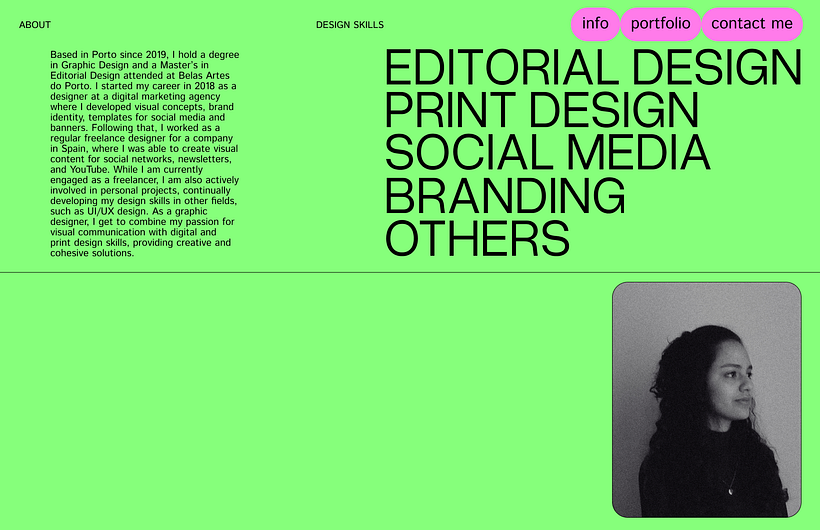 Final Project for: Portfolio Design with Figma: Self-Promotion for Creatives 2
