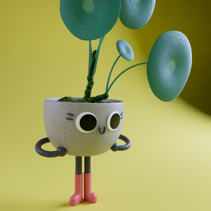 My project for course: 3D Character Modelling with Cinema 4D for Beginners 1