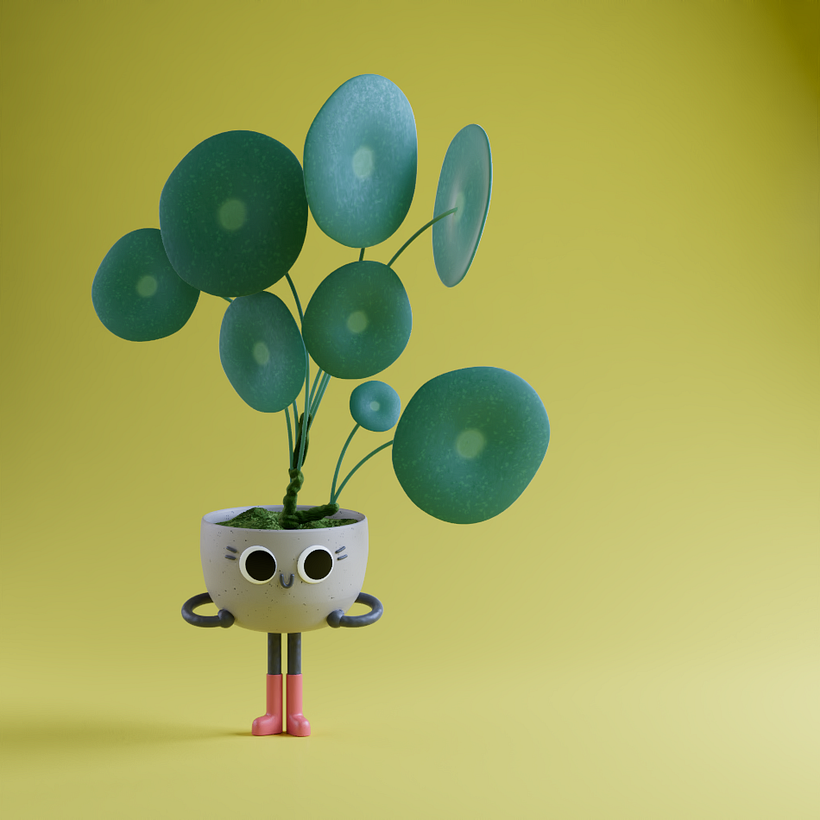 My project for course: 3D Character Modelling with Cinema 4D for Beginners 2