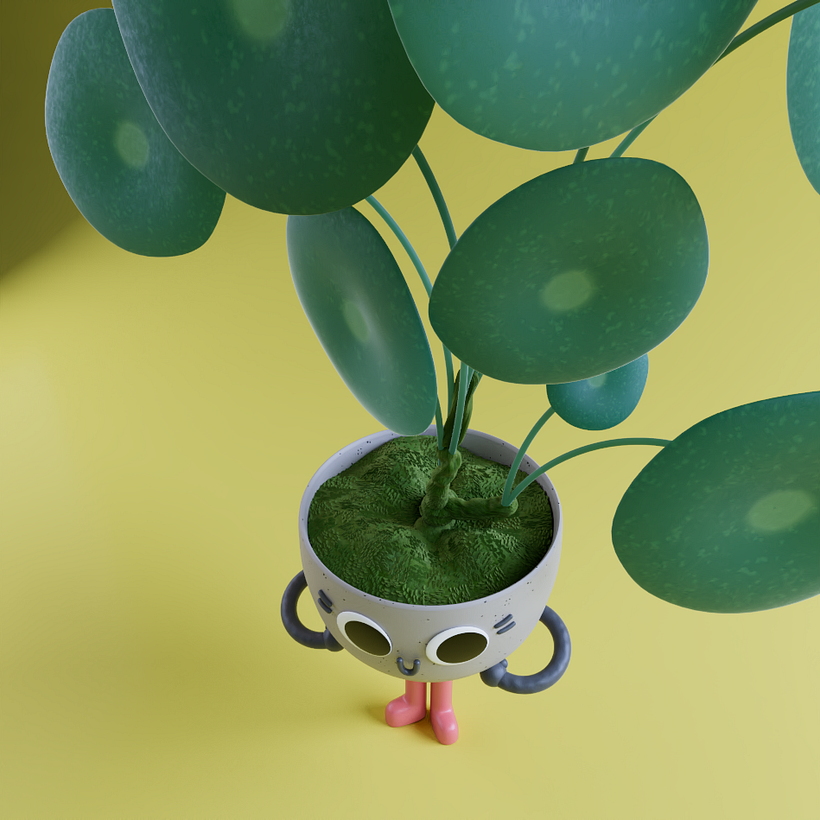 My project for course: 3D Character Modelling with Cinema 4D for Beginners 4