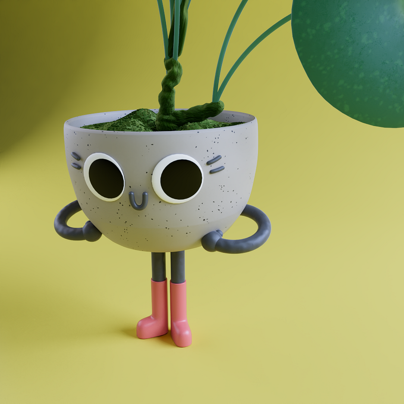My project for course: 3D Character Modelling with Cinema 4D for Beginners 5