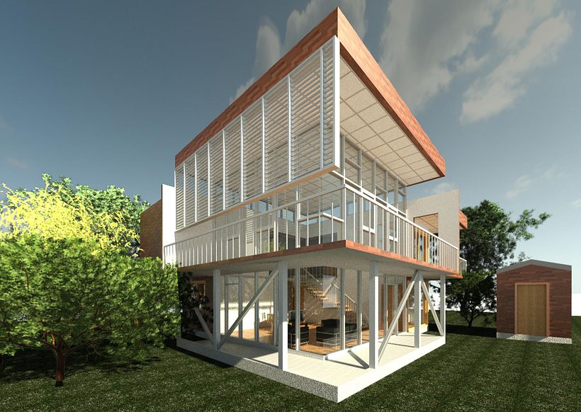 Meu projeto do curso: Projeto arquitetônico 3D e modelagem com Revit 1
