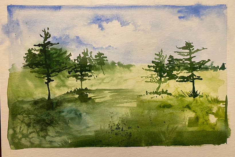 Watercolor light techniques 1