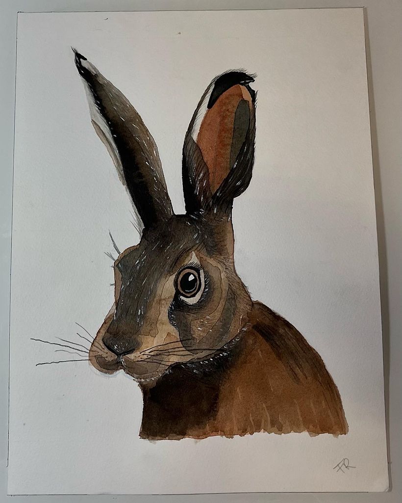 My project for course: Experimental Watercolor Techniques for Beginners 8