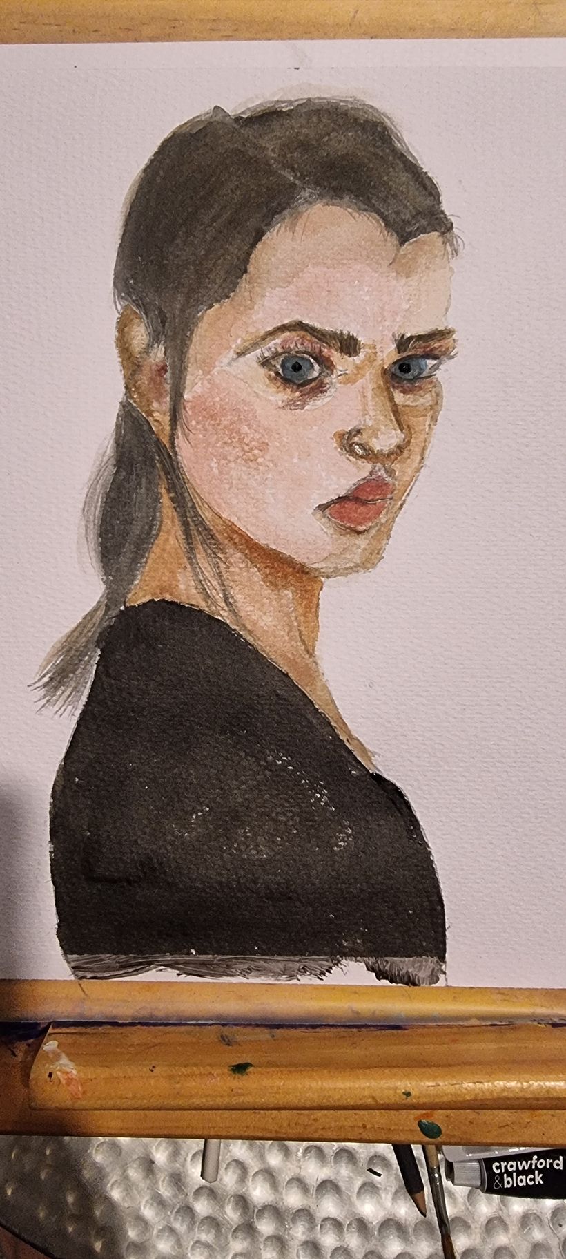 My project for course: Watercolor Portrait from a Photo 1