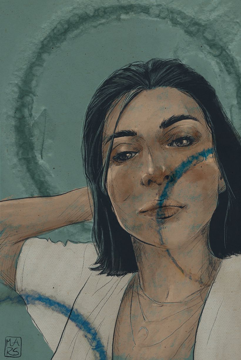 My project for course: Illustrated Portraits with Procreate 1
