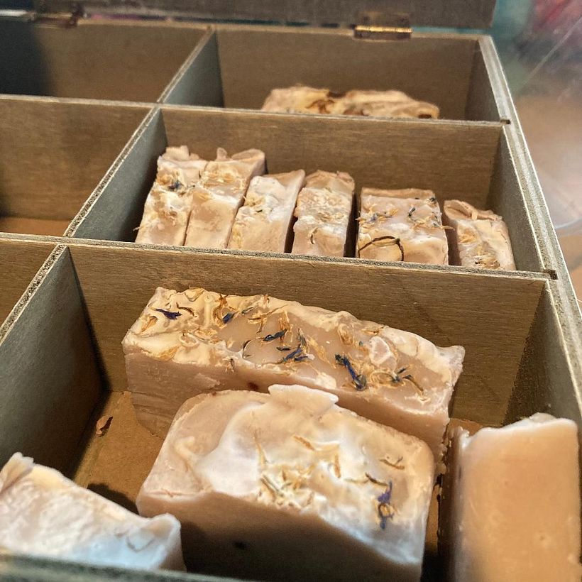 My first Soap Recipe- Aussie Pink Clay with Cacao Butter, Hemp Oil, Castor Oil, Olive Oil & Coconut Oil