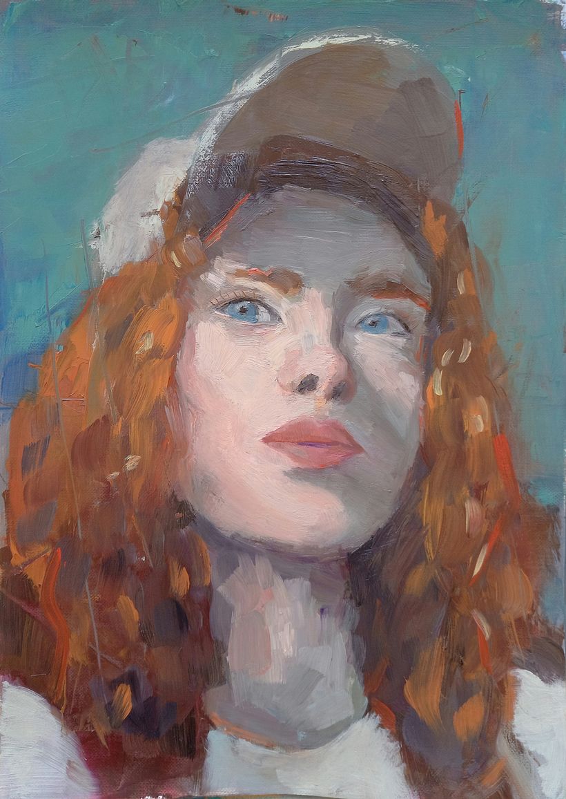 My project for course: Contemporary Oil Portraiture 1