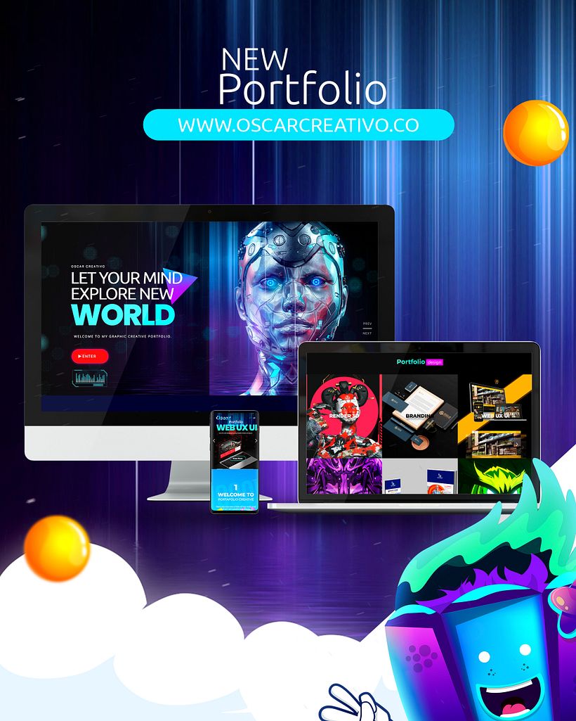 NEW WEB PORTFOLIO Oscar creativo 7