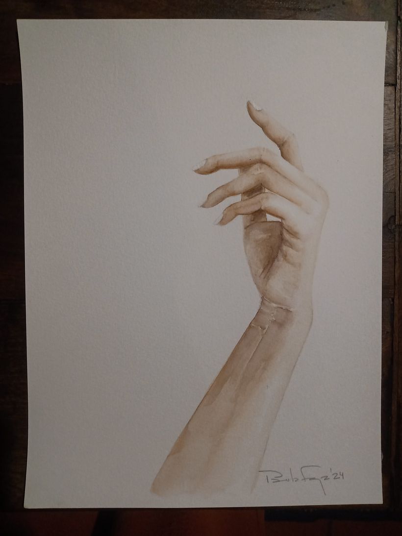 Mi proyecto del curso: Ilustración expresiva de manos en acuarela 2
