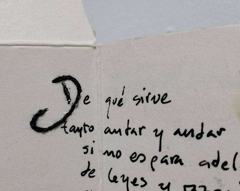 "Andares" / Proyecto del curso Técnicas de bordado experimental sobre papel 2