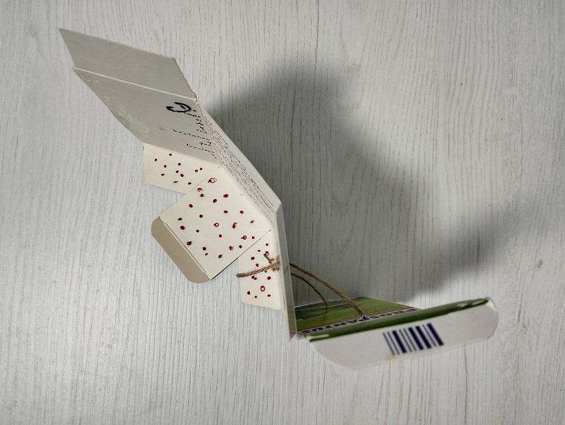 "Andares" / Proyecto del curso Técnicas de bordado experimental sobre papel 4