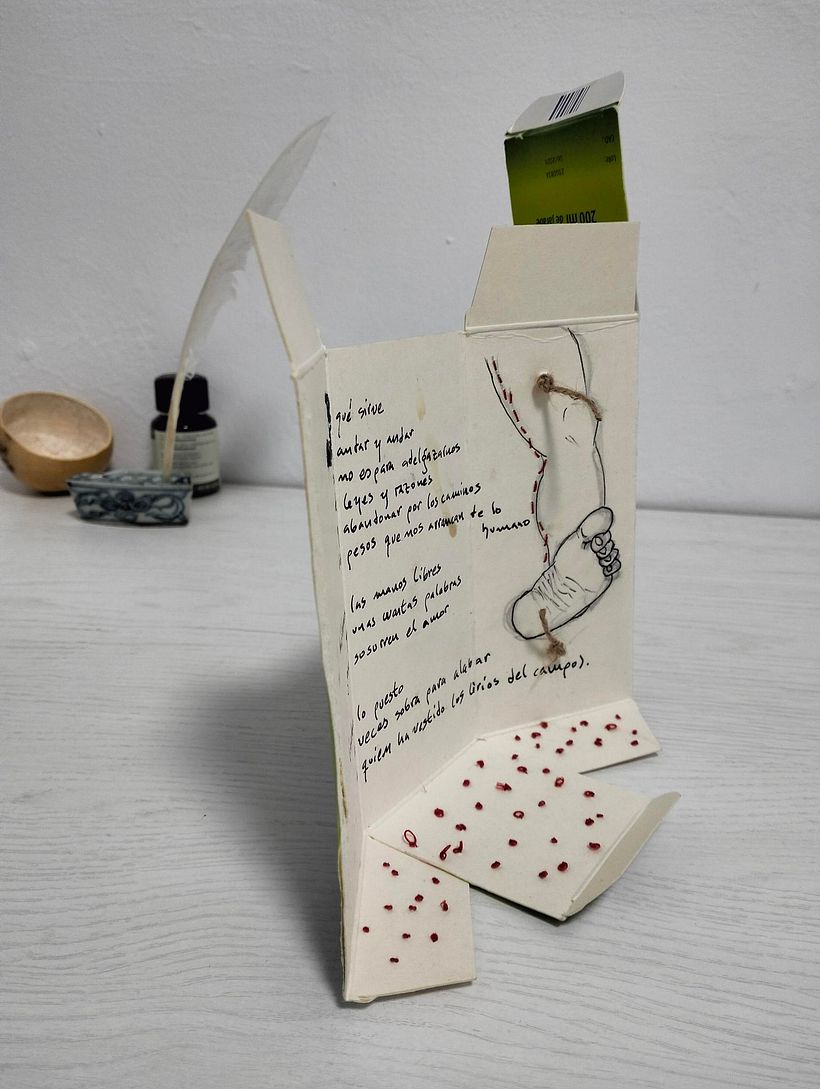 "Andares" / Proyecto del curso Técnicas de bordado experimental sobre papel 5