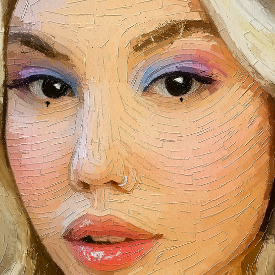 She is Maria Eduarda - My Project in Portrait Painting by Rod Lovell