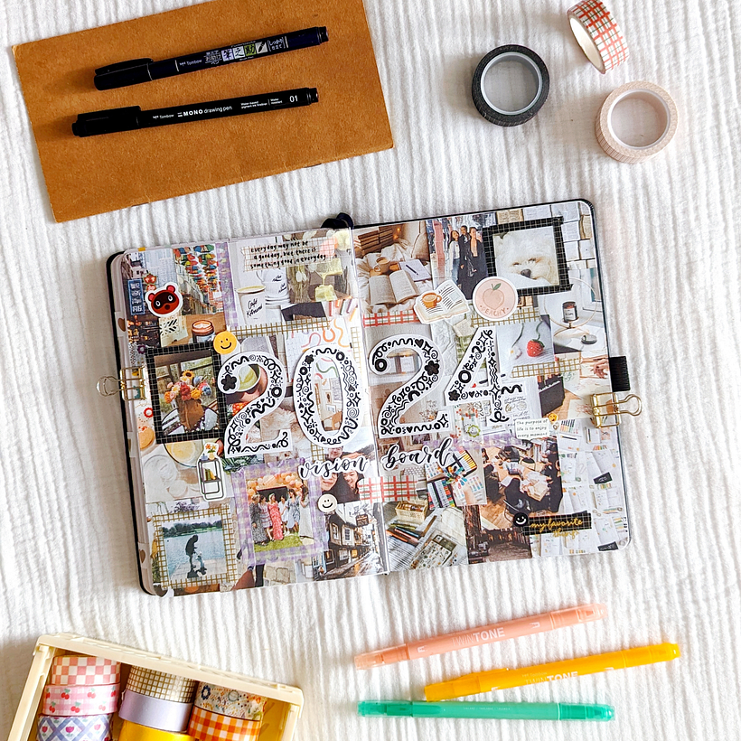 2024 Bullet Journal Set Up - Diseño