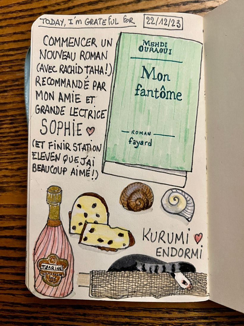 Beginning a new book... Finding pink Tsarine champagne !