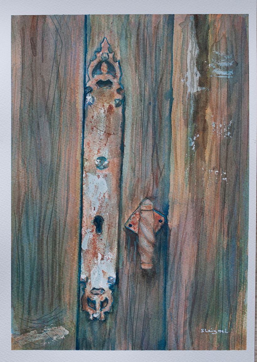Mon projet du cours : Masterclass de textures à l'aquarelle - Arte plastice