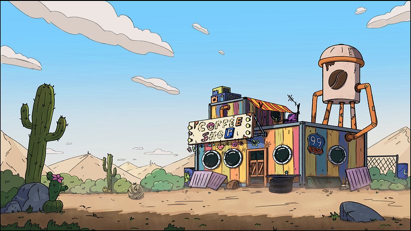 My project for course: Digital Background Painting for Animation 1