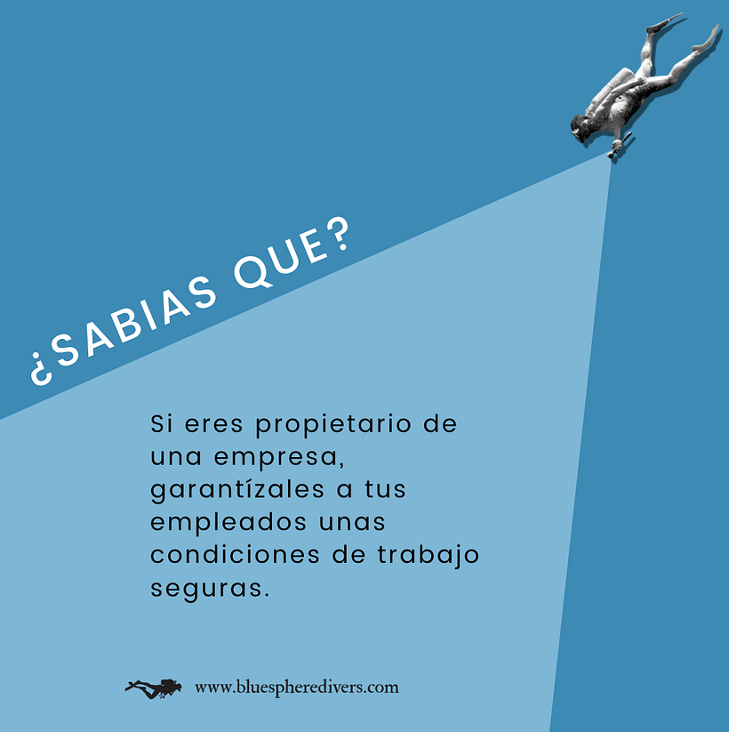 Blue Sphere Divers | Branding Collage Animado 3