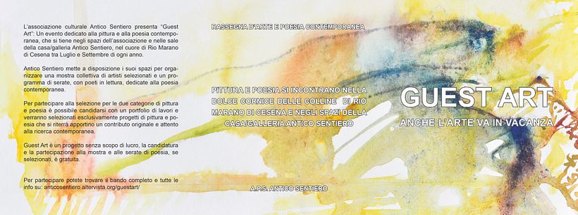 Guest art, rassegna d'arte e poesia contemporanea, mostra collettiva su selezione. 1