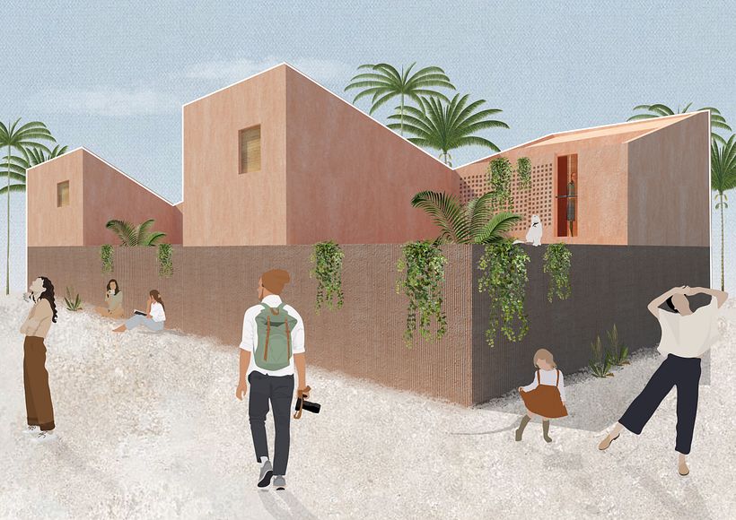 Mon projet du cours : Représentation graphique de projets architecturaux 1