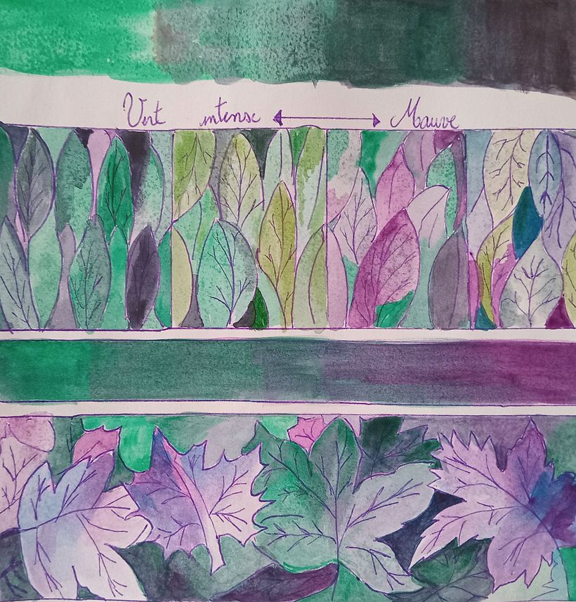 My project for course: Creation of Color Palettes with Watercolor 7