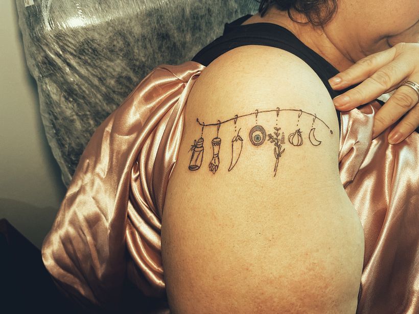 Meu projeto do curso: Tatuagem fine line: a sutileza da linha 2