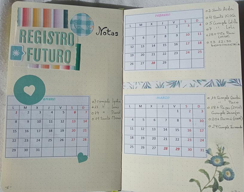Registro futuro 