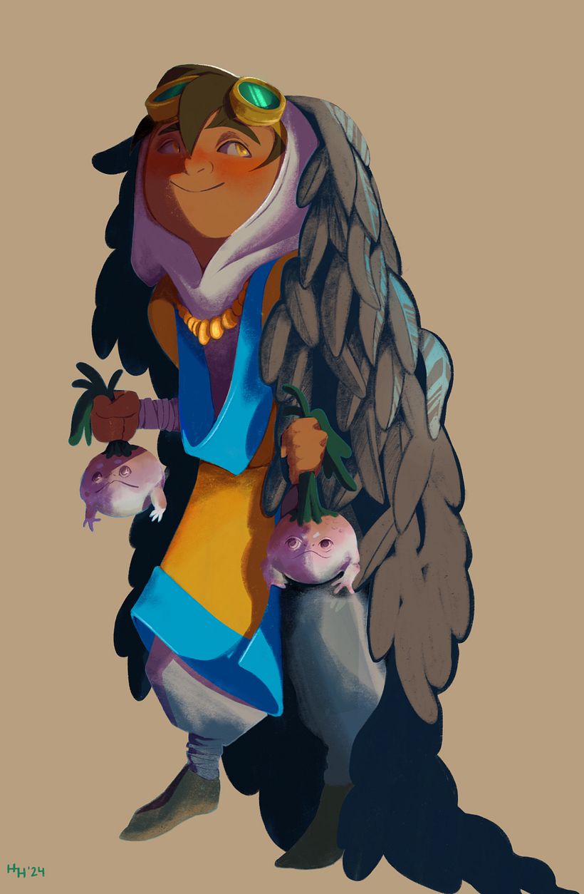 My project for course: Fantasy Character Design in Procreate 3