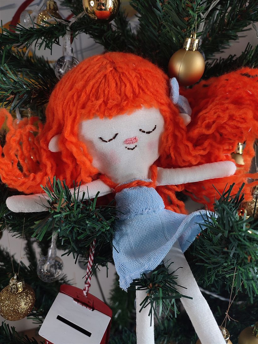 Mi proyecto del curso: Muñecos de tela: diseño, costura y creación de contenido 3