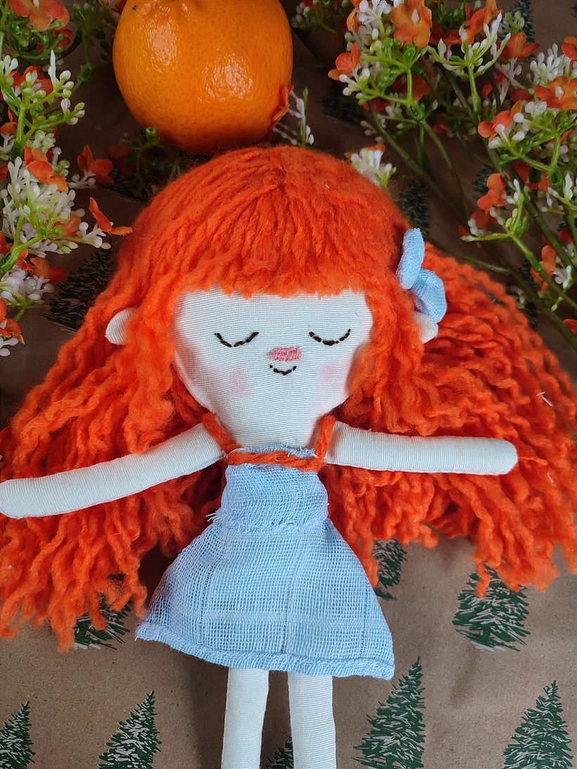 Mi proyecto del curso: Muñecos de tela: diseño, costura y creación de contenido 2