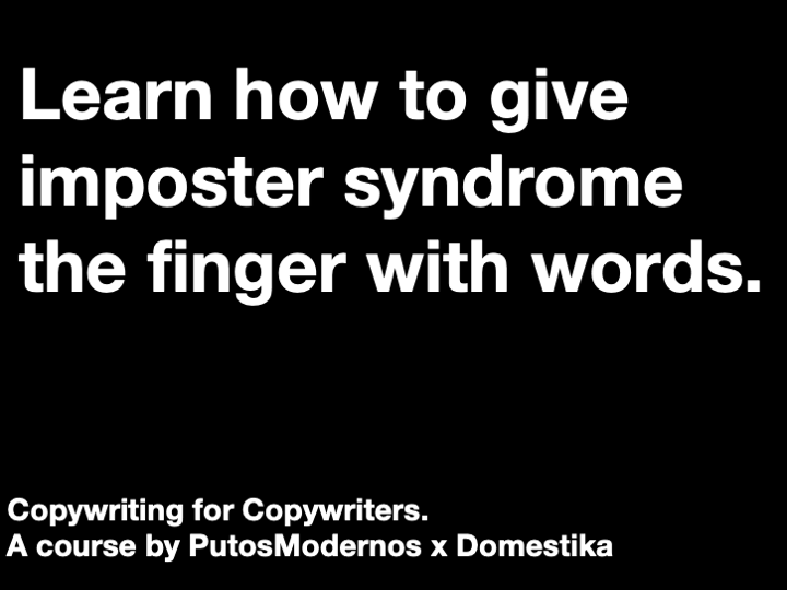 My project for course: Copywriting for Copywriters 2