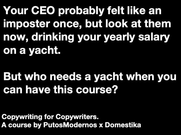 My project for course: Copywriting for Copywriters 9