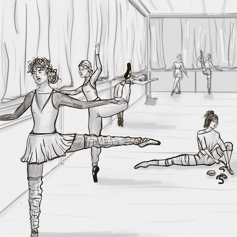My project for course: Basic Principles of Drawing People from Imagination 3