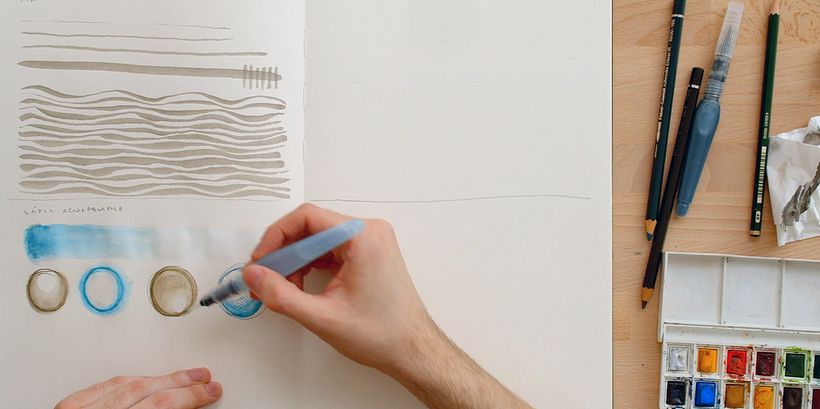 5 lecciones de acuarela gratis para empezar a pintar en 2024 5