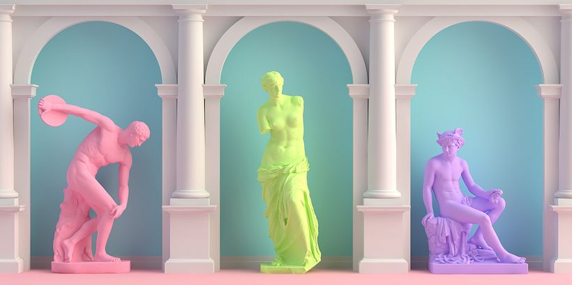 Exploring the Majesty of Greek Art: A Journey Through History and Aesthetics. 1