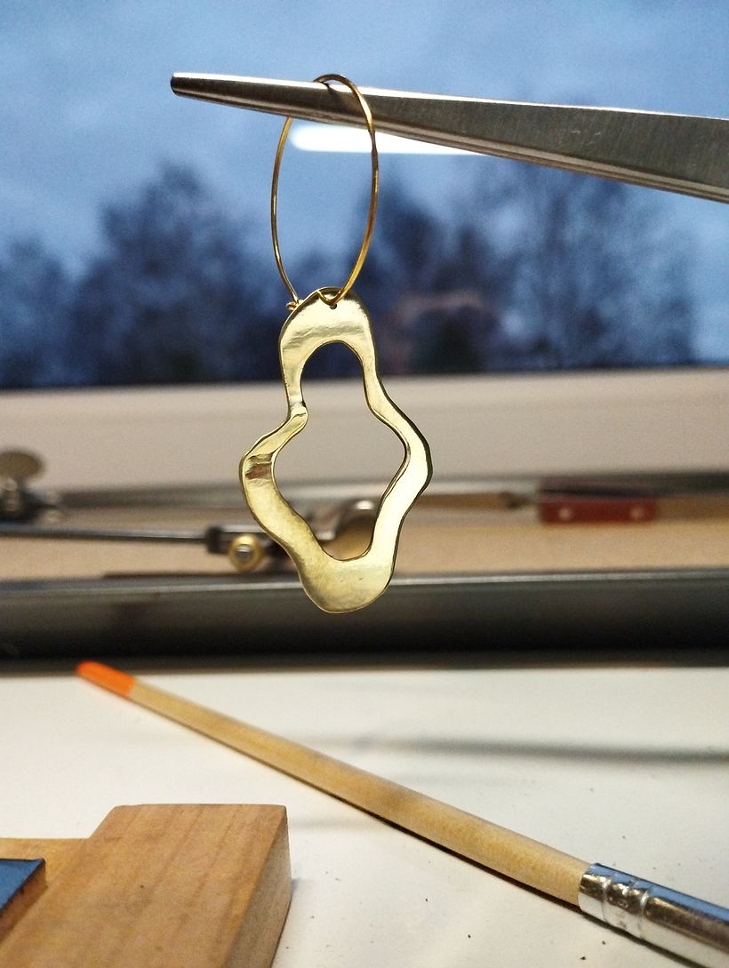 Mój projekt z kursu: Wprowadzenie do technik wyrobu biżuterii metalowej 1