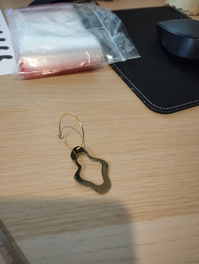 Mój projekt z kursu: Wprowadzenie do technik wyrobu biżuterii metalowej 2