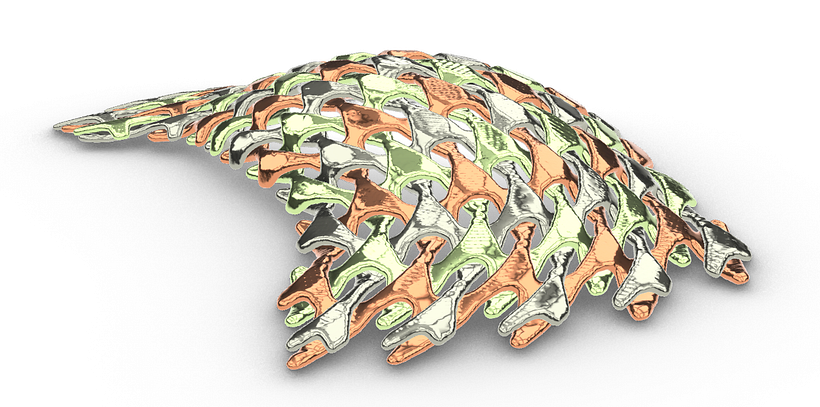 Intreccio - Modellazione di pattern 3D con Rhino Grasshopper 8