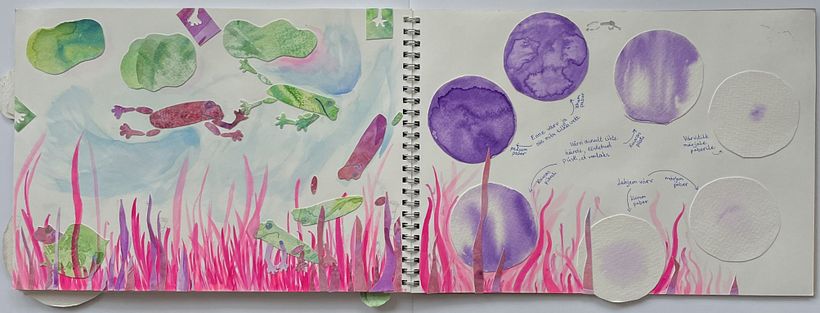 My project for course: Creative Watercolor Sketching for Beginners 11