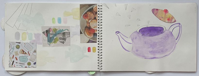 My project for course: Creative Watercolor Sketching for Beginners 9