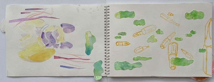 My project for course: Creative Watercolor Sketching for Beginners 4