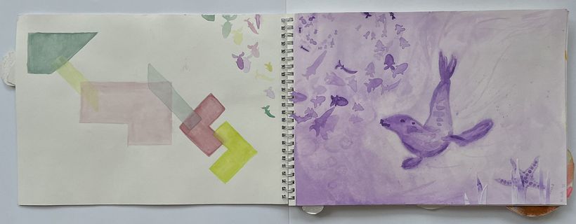 My project for course: Creative Watercolor Sketching for Beginners 3