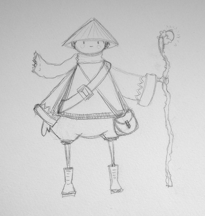 My project for course: Expressive Character Design with Watercolor & Dip Pen 4