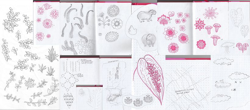My project for course: Pattern design for homeware products 3